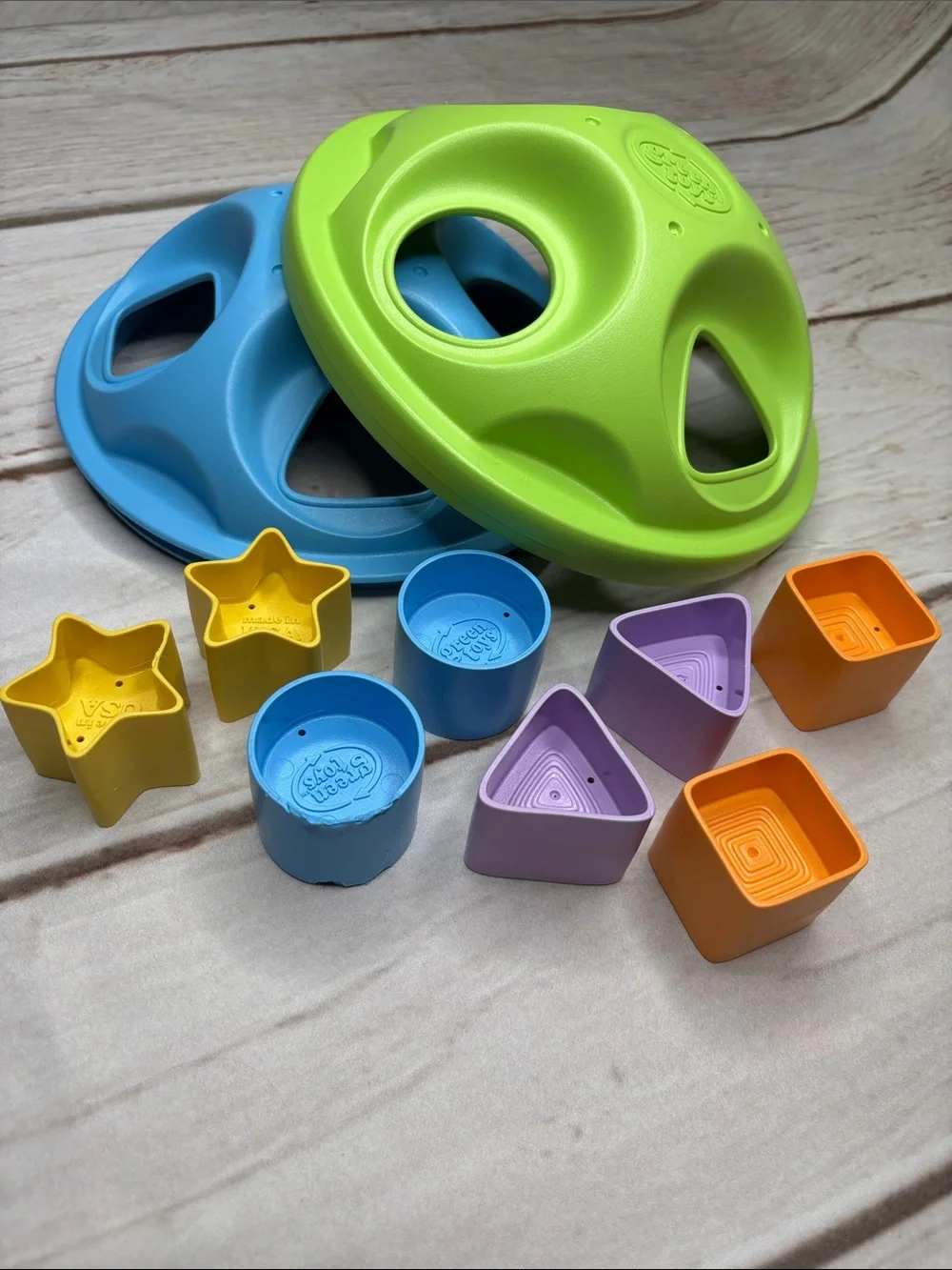 Bundle of 2 Toddler Learning Toys For Shapes & Colors